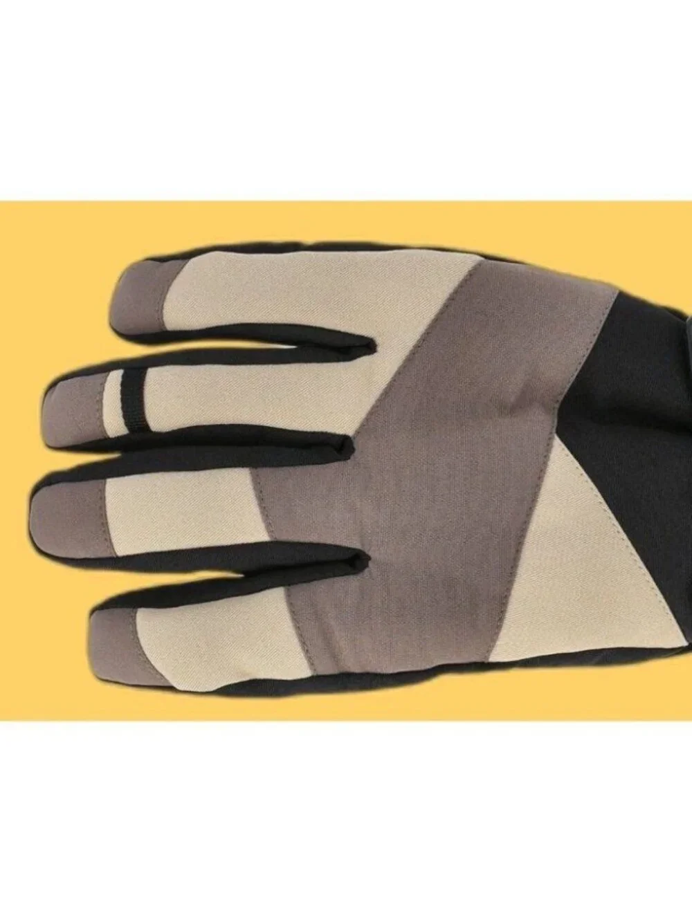 Ozark Trail Boy's Insulated Ski Gloves SIZE S-M Water Resistant 3M Tan Black NEW